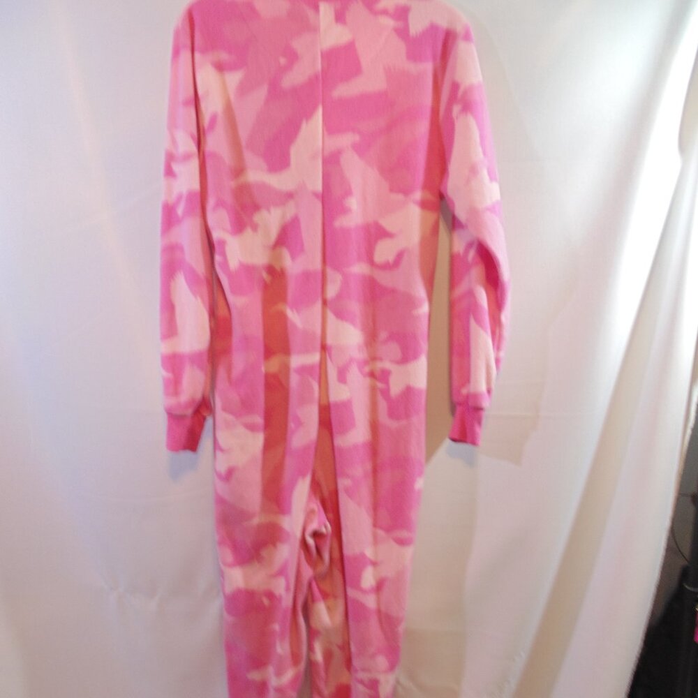 DUCK DYNASTY Footed Pajamas PINK CAMO Costume UNION SUIT size Medium - Picture 5 of 6